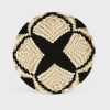 Handwoven Moroccan Raffia Basket Plate – Artisan Berber Decor