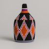Handwoven Berber Wool Basket – Moroccan Artisanal Storage Décor from Tamghart
